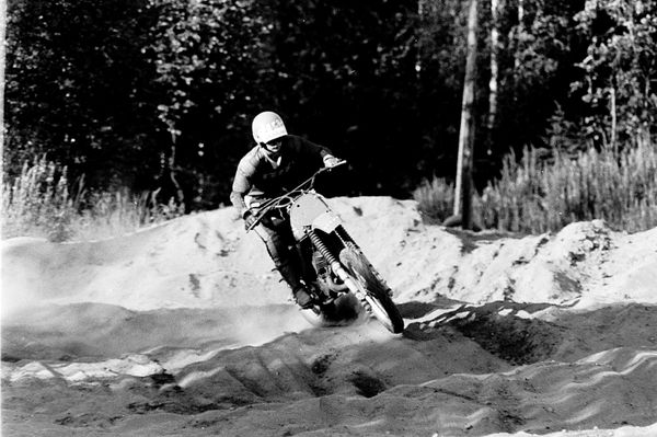 Arto Vilkman ja Honda CR 250 1979